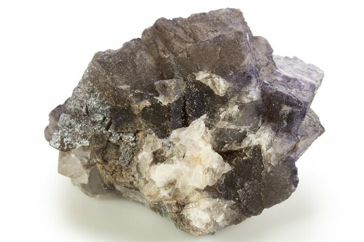 Deep Purple Fluorite Crystals - Múzquiz, Mexico #323895